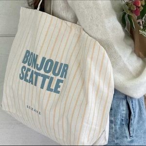 Sezane Bonjour Seattle Tote
